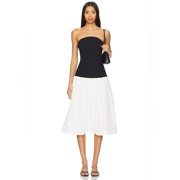 B14. NWT AMANDA UPRICHARD VALENCIA DRESS - Picture 1 of 6